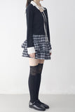 Luna Check Tiered Skirt