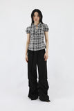 Pimp frill short sleeve shirt