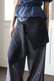 Miju knit wrap skirt