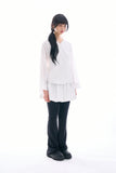 Fleur sheer lace blouse