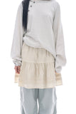 Daisy shirring skirt