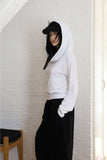 Pie Drape Hoodie