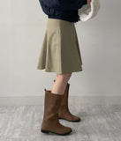 Cation Pintuck Midi Skirt