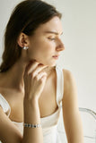 Tilted Heart Earrings
