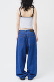 (W) Dot Shirring Sleeveless