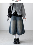 Vibe Washing Bermuda Denim