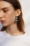 Heart Cascade Earrings