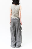 (W) Earth Shirring Top