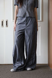 Muir Stud Pintuck Slacks