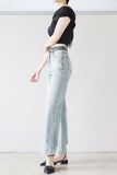 Bageu Crop Off Shoulder Tee