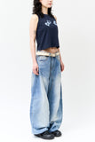 (W) Crack Heart Sleeveless