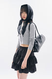 Lorric cropped button tee
