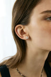 Noir Cross Earrings