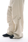 Oasis loose parachute pants