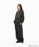 CURVED LEOPARD PANT