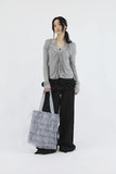 Ronnie Frill Cardigan Halter Tee