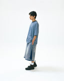 [AG] Side Washed Denim Half Pants