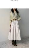 Mohair Raglan See-Through Knit