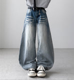 Neon Washed Balloon Denim