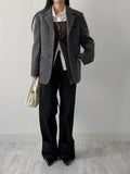 [wool 95%] Booth Hairy 3-button Overfit Jacket