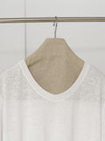 Linen Blend Short Sleeve T-Shirt