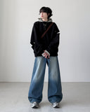 Helper Vintage Over Sweatshirt