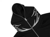 Nemesis Chrome Hood Zip-Up
