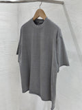 Cut Off Pigment Crop Short Sleeve T-Shirt