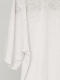 Linen Blend Short Sleeve T-Shirt