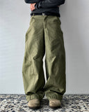 Reverse Curve Dart Dyed Pants