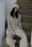 Knitted loose beanie