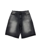 Maxi Washed Bermuda Denim