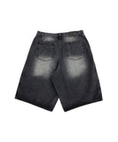 Maxi Washed Bermuda Denim