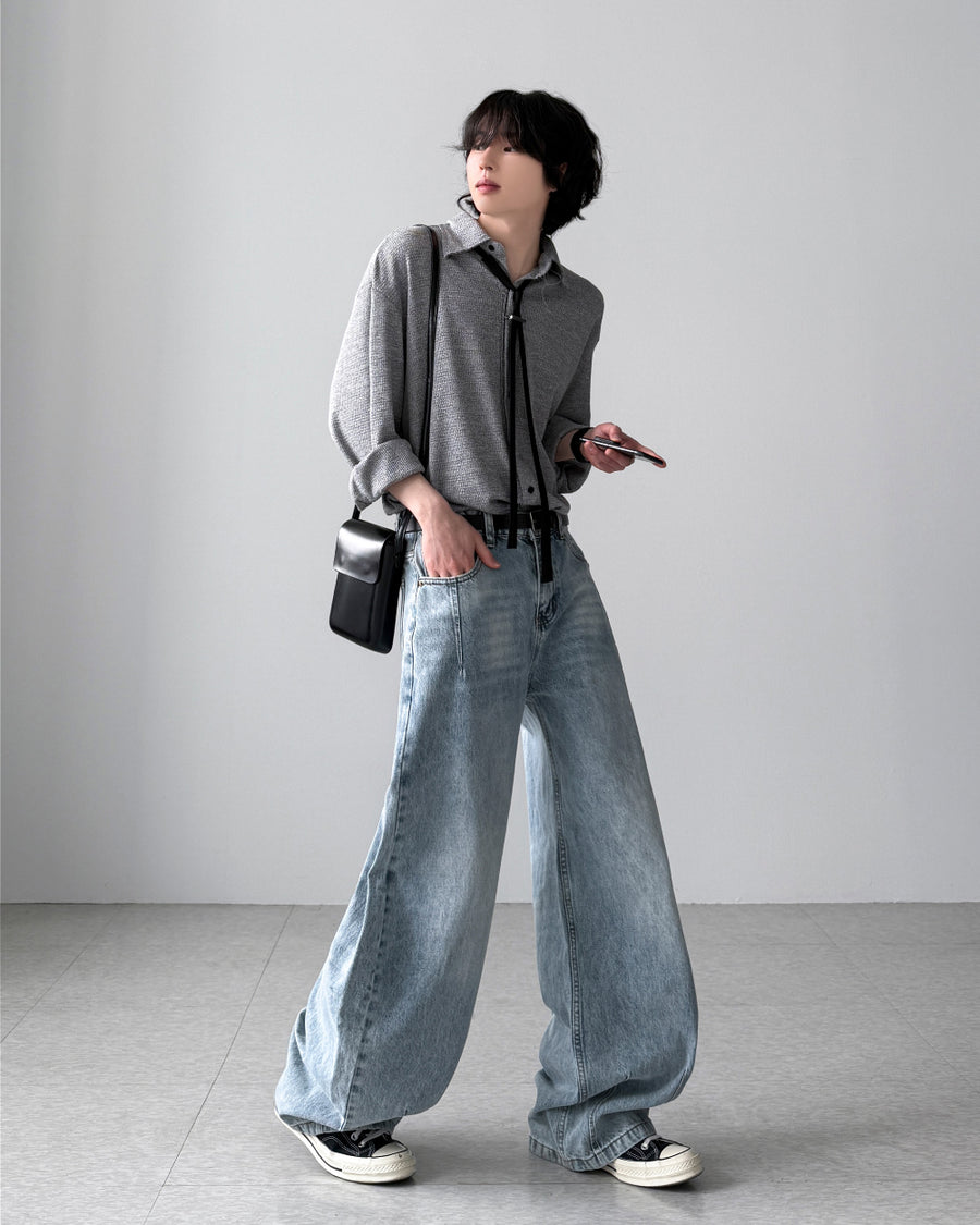 【YOURNUS】Artican Balloon Wide Denim YOURNUS (ユアノス) - アーティカンバルーンワイドデニム