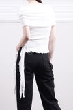 Ensyeol Off Shirring T-Shirt