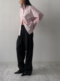 Dolphin Stripe Overfit Shirt