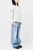(W) Musk Shirring Top