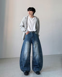 Bowser Wrinkle Balloon Denim