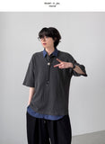 Earth Henley Neck Half Sleeve