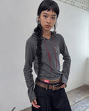 NON-FADE ONE-TUCK BALLOON JEANS