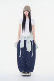 Varen curved incision sweatpants