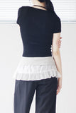 Pupe color matching dot t-shirt