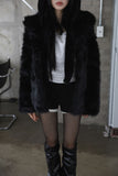 Lisa Hood Fur Jacket