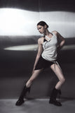 ode dual button halter sleeveless