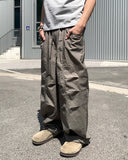 Back Printing Nylon Banding Pants