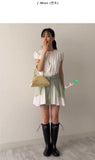 Oboe V-neck See-through Crop Cardigan