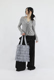 Ronnie Frill Cardigan Halter Tee