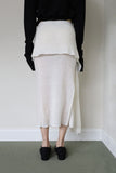 Ripple Layered Knit Skirt