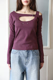 Noi Button Round Tee