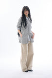Tavira strap wide flared pants
